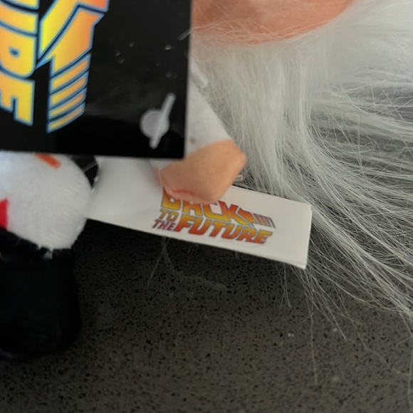 Back to the Future Doc Brown Chibi Plush Doll Figure 7" Universal Studios / NEW - Picture 12 of 13